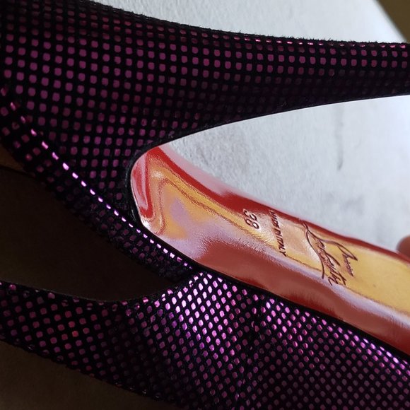Christian Louboutin Prive 120 slingback - Picture 2 of 10